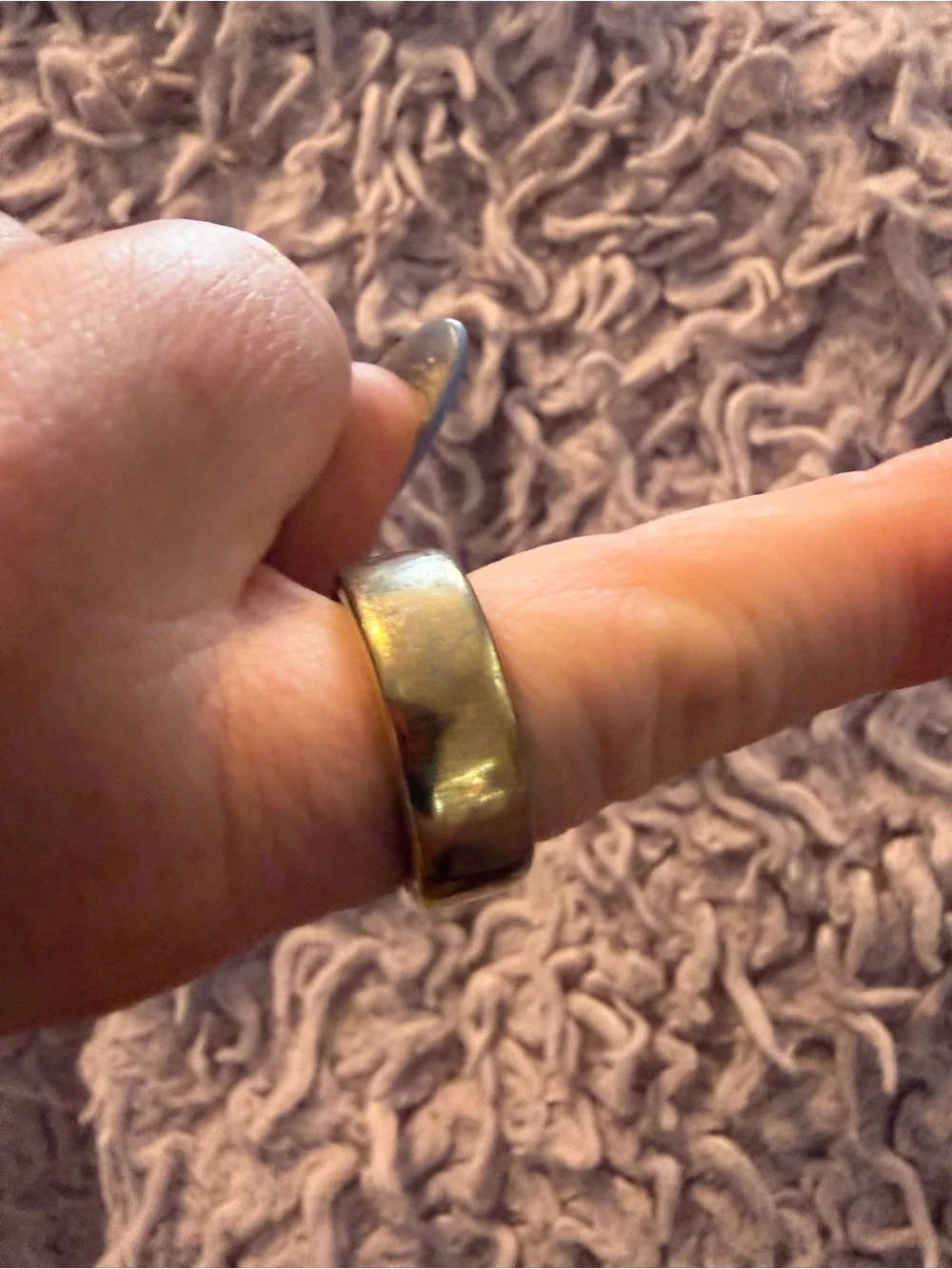 Oura Ring 3 Horizon size 8 gold